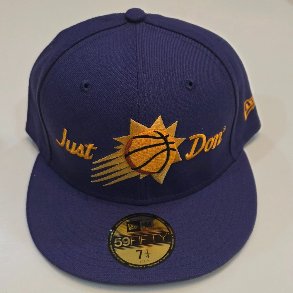 PHOENIX SUNS|New Era 59FIFTY x Just Don Purple Fitted Hat| Size 7 1/4|NWT